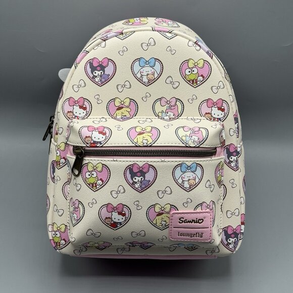Loungefly Hello Kitty And Friends Bestie Hearts Mini Backpack NEW main image 5
